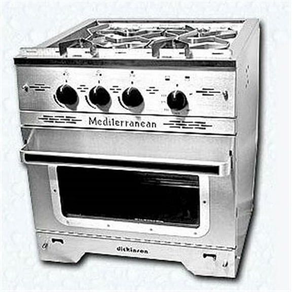 Dickinson Marine 00-MED3B Mediterranean Three Burner Gas Stove