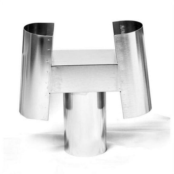 Dickinson Marine 3" Stainless Steel H-Style Flue Cap, 16-090