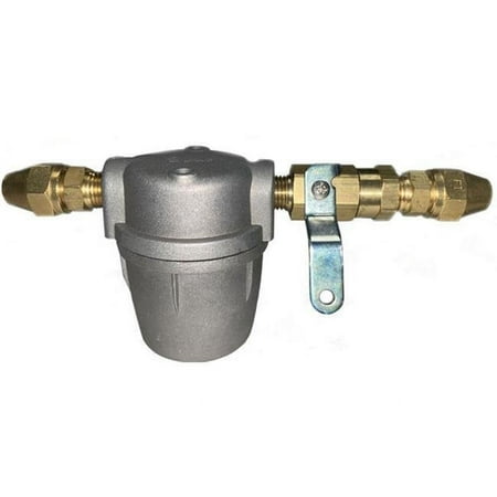 Dickinson Marine 20-010 Fuel Filter and Brass Manual Shut Off