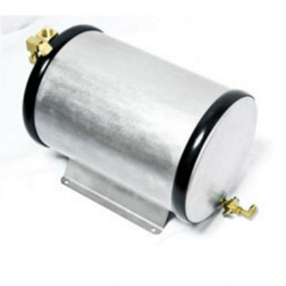 Dickinson Marine 24-002 5 Gal Stainless Steel Gravity Feed Day Tank