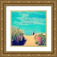 thumbnail image 1 of Dickinson, Robin 12x12 Gold Ornate Wood Framed with Double Matting Museum Art Print Titled - Simplify, 1 of 4