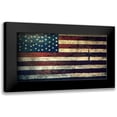 thumbnail image 1 of Dickinson, Robin 14x9 Black Modern Framed Museum Art Print Titled - Farmhouse Flag, 1 of 5