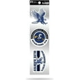 thumbnail image 1 of Dickinson State Blue Hawks Triple Retro Throwback Spirit Decals Flat Vinyl Auto Home Sticker Sheet University of, 1 of 7
