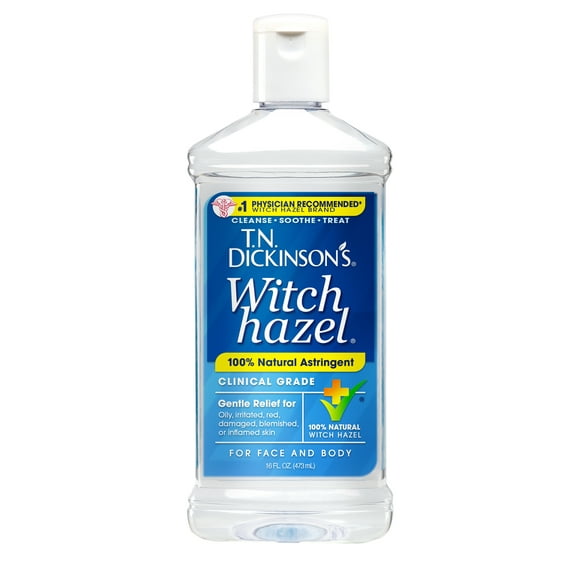 T.N. Dickinson's Witch Hazel Astringent, 100% Natural, 16 fl oz