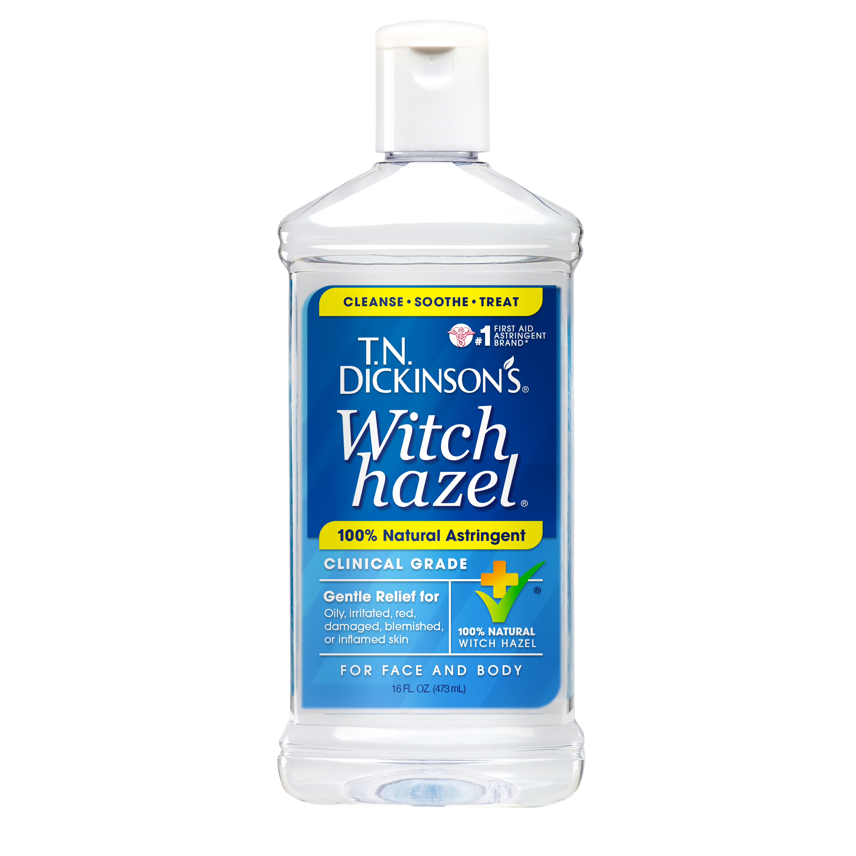 Dickinson's Witch Hazel Cleansing Astringent, 16 Fl Oz - image 1 of 14