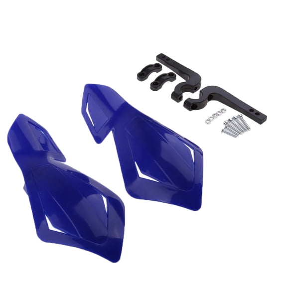 Dickly 1 Pair Blue Motorcycle Handguards Hand Guards For Kawasaki Z800 650 300
