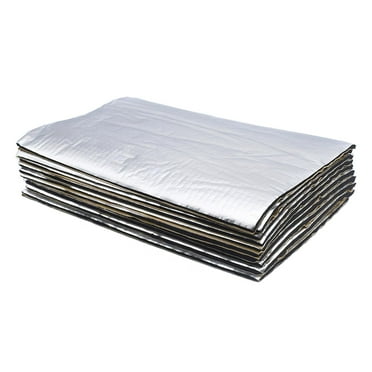 Dickly 10 Pieces Sound Heat Insulation Mat Sound Deadening Mats for Hood Trucks 5mm