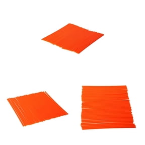 Dickly 108 Packs Universal ATV Motocross Wheel Rim Spoke Wraps Skins CoverOrange