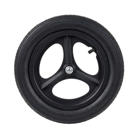 Dickly 14 Inch Kids Balance Bike Wheel with Hub Center and Non-slip Tread Durable Build for Neighborhood Sidewalks