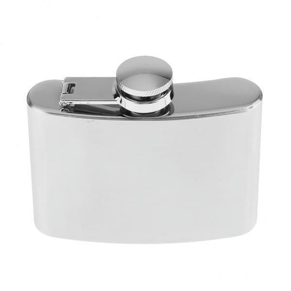 Dickly 2-6pack Mini Pocket Hip Flask Flagon Stainless Steel Liquor Barware 4oz 100ml 6 Pcs