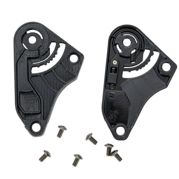 Dickly 2 Pieces Helmet Visor Base Equipment Directly Replace for Kyt TT Course