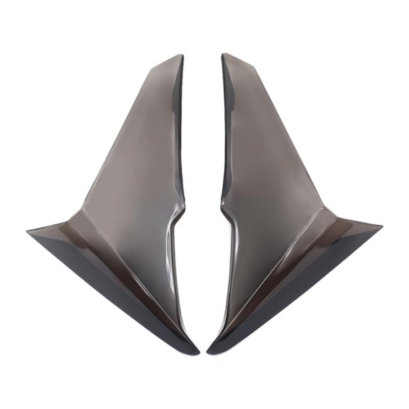 Dickly 2 Pieces Side Panels Fairing Cover Accessory Premium Easy to Use Replacement Dark Gray