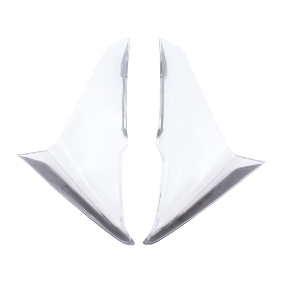 Dickly 2 Pieces Side Panels Fairing Cover Accessory Premium Easy to Use Replacement White