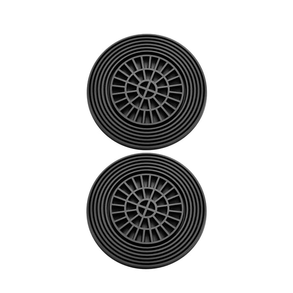 Dickly 2Pcs Car Cup Holder Coaster Cup Holder Coaster Cuttable Cup Holder Drink Pad for Black