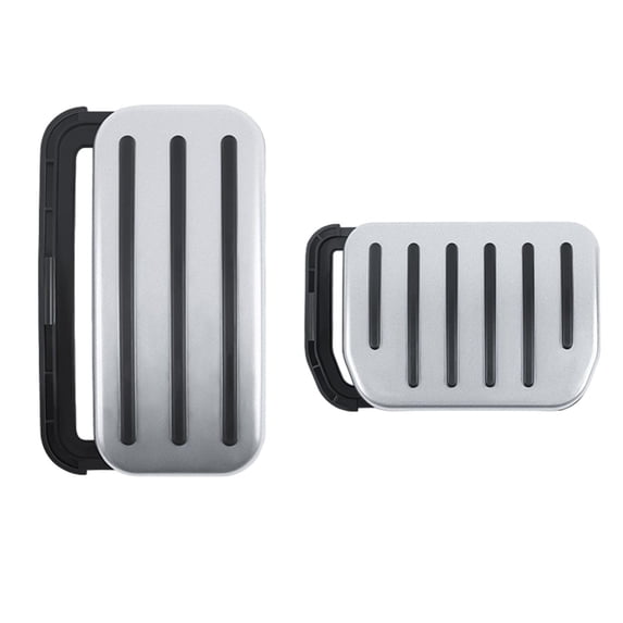 Dickly 2Pcs Car Foot s Set Decoration Anti Slip Brake Pedal Covers