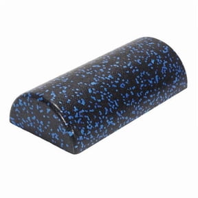 Dickly 2x Half Round Foam Roller Neck Column Portable Back Legs Foot Massage Half Roller Foam Foam Half Roller Massage for Workout
