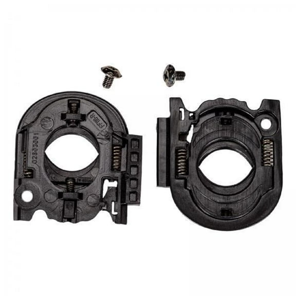 Dickly 2x2Pcs Helmet Visor Base Sturdy Easy Installation for MT 4