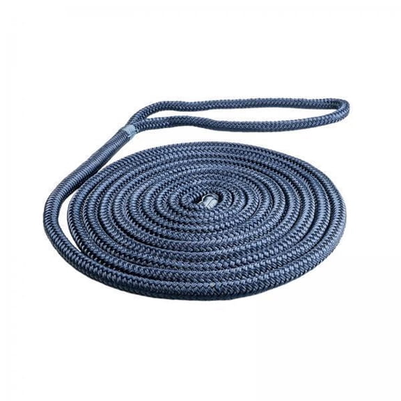 Dickly 2xBoat Dock Lines Wear Resistant Hanger Line Docking Boat Lines Double Braided