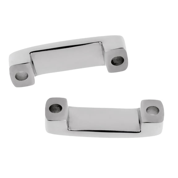 Dickly 316 Stainless Steel Boat Top PAD EYE Straps Tie Down Anchor Kayak Deck Loops x 2