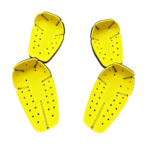 Dickly 4 Pieces Motorcycle Elbow and Shoulder Pads Riding Protector Breathable Replace Parts Body Protection Gear for Women Men