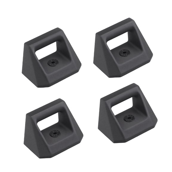 Dickly 4Pcs L Track Cleat Hooks Easy to Install Tie Down Point for Tesla 2024+