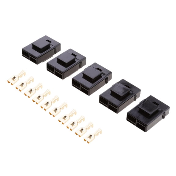 Dickly 5 Pieces Fuse Holder Cases Terminal ATC Fuse Car Blocking Machine Plastic