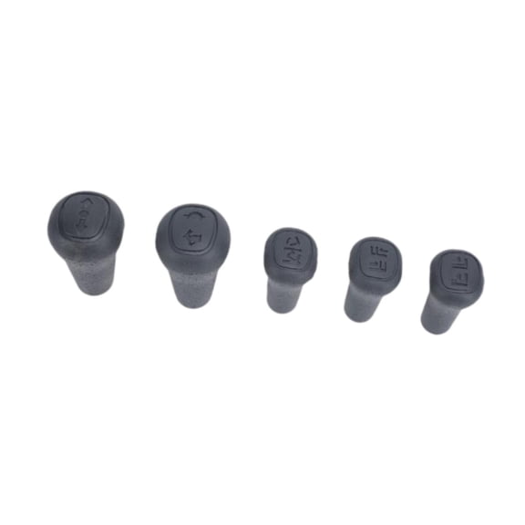 Dickly 5 Pieces Knob Grip Knob Forklift Joystick Knob Forklift Accessories Handle