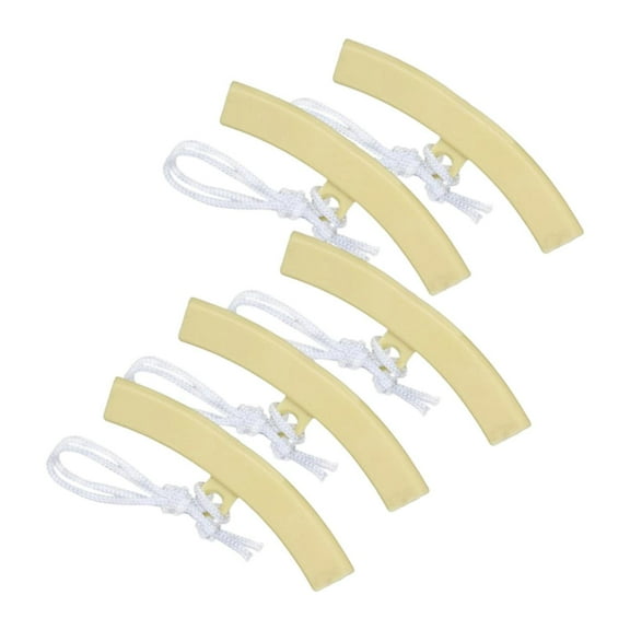 Dickly 5 Pieces Wheel Rim Protector High Performance Wheel Changing Rim Edge Savers Beige Yellow