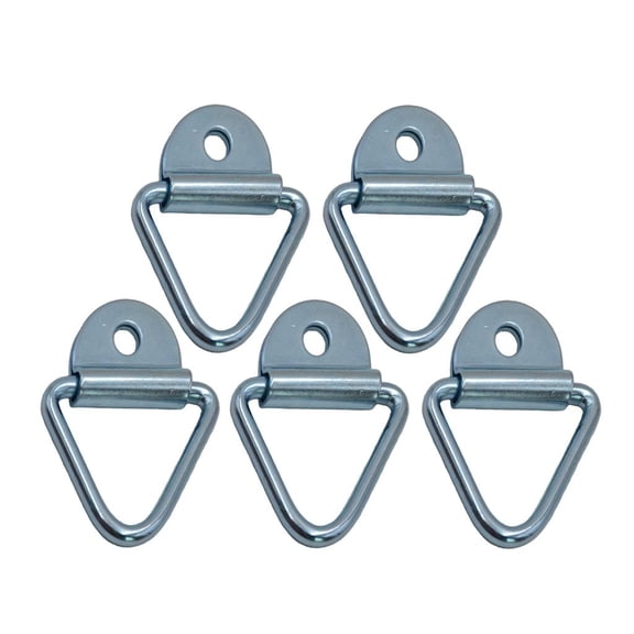 Dickly 5x Pickup Truck Bed Deck Stake Cargo Tie-Down Anchor Loop for Trailers Van Boat