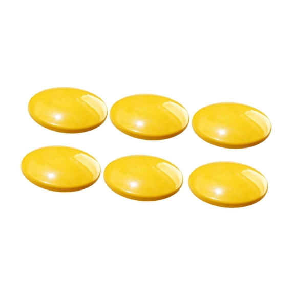 Dickly 6 Golf Training Plates - Golf Training Aid - Improve Stability and Skills - Golf yellow