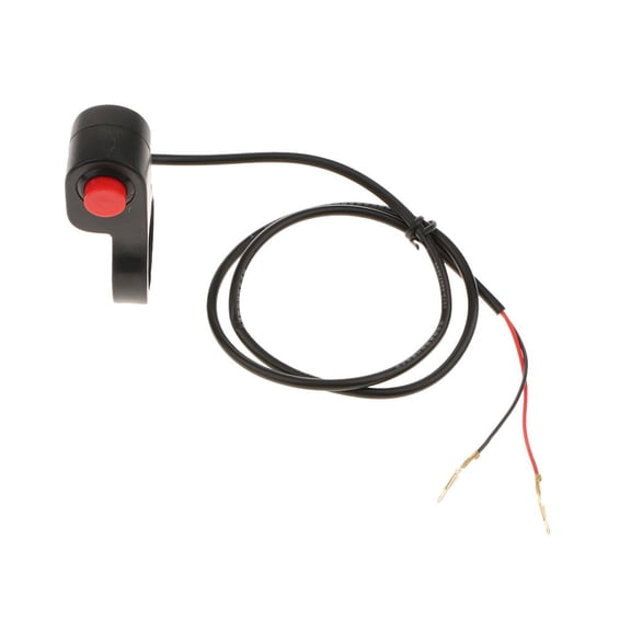 Dickly 7/8 Inch Kill Stop Horn Switch On Off Button Universal for ATV Dirt Bike Motor