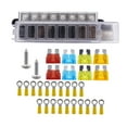 thumbnail image 1 of Dickly 8 Way Fuse Box 1 in 8 Out Compact with Transparent Cover Professional Fuse Block, 1 of 9