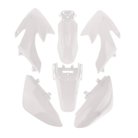Dickly ABS Plastic Fairing Body Kits Set White