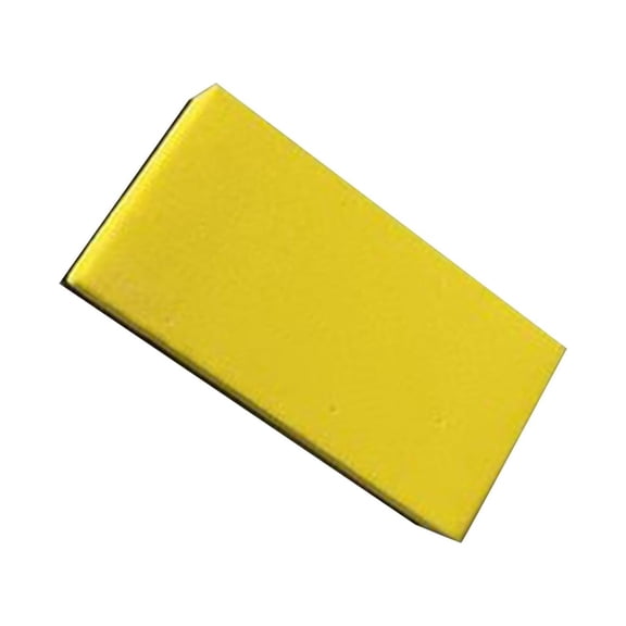 Dickly Absorbent Car Wash Sponge Polishing Foam Pad High Density ceramic Coating Sponge Yellow