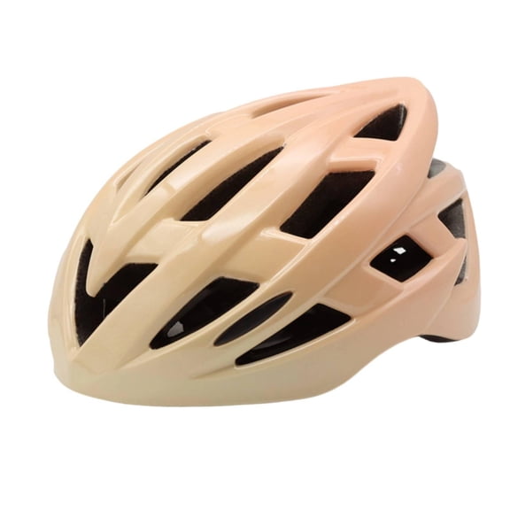 Dickly Adult bicycle helmet, breathable, stylish, impact-resistant, with cushioning and Yellow Orange