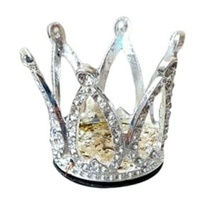 Dickly Alloy Motorcycle Helmet Crown Decoration Accessories Creative Fits for Ski Skate Silver Small
