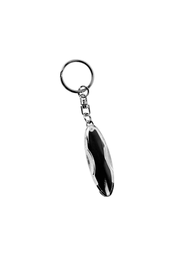 Anti Static Key Chain Human Body Car Static Releaser for Daily Use Black