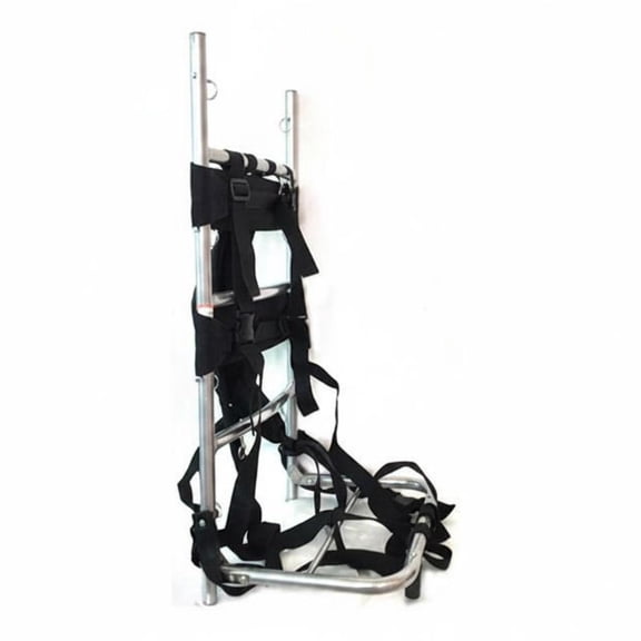 Dickly Backpack Frame Travel Trolley Aluminum Foldable Design for Transporting Gear for Adult Fishermen on Trips