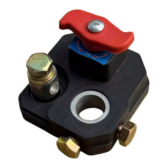 Dickly Battery Disconnect Switch Automatic Cut/shut Off Sturdy Car Battery Kill Switch Quick Disconnect for Motorcycle Van Boat
