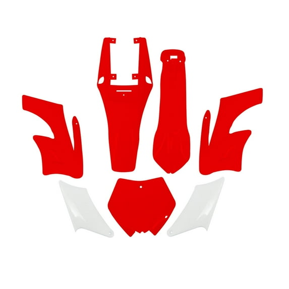 Dickly Body Mudguard Kit Premium Accessories for Mini Dirt Bike 47cc 49cc Red