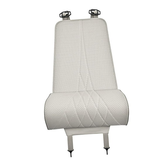 Dickly Car Leg Extender 40x62cm Car Seat Cushion for Home Seating Trucks Buses Creamy white