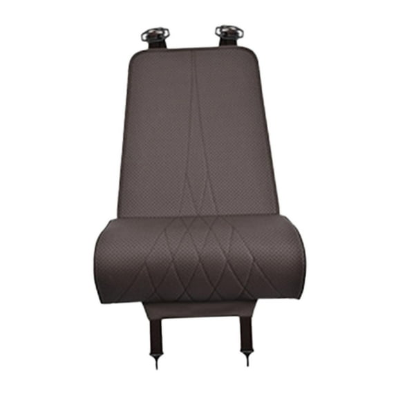 Dickly Car Leg Extender 40x62cm Car Seat Cushion for Home Seating Trucks Buses Mocha brown