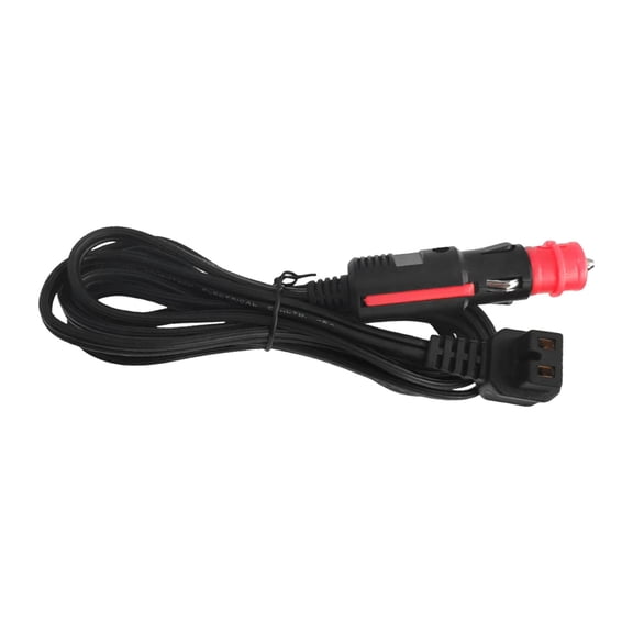 Dickly Car Refrigerator Cigarette Lighter Plug, Replacement Power Cord, Male Connection angled 2.5M