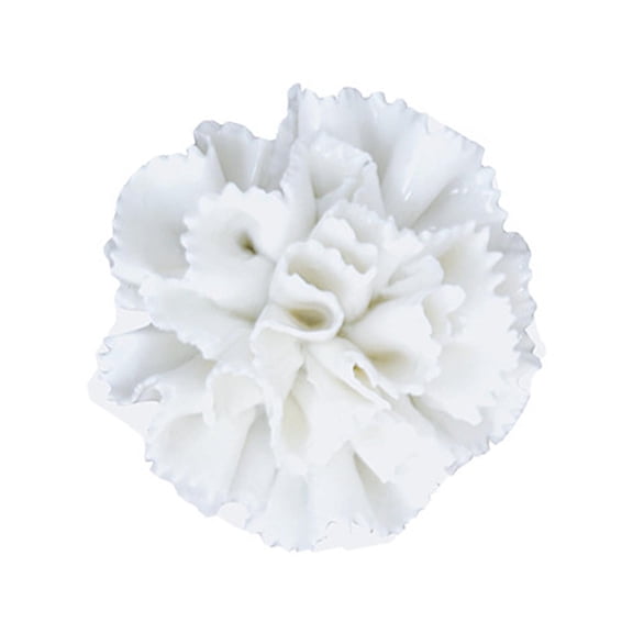 Dickly Ceramic Flower Wall Art Art Decor Versatile Artificial Flower Wall Sculpture for Carnation