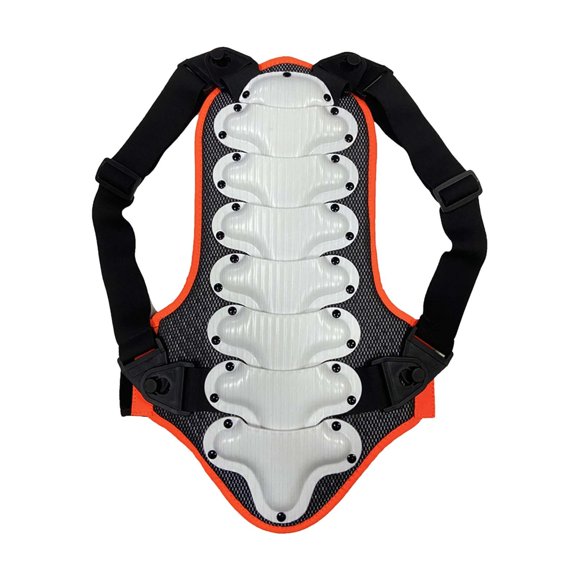 Dickly Children Back Protector Cycling Skiing Roller L White L