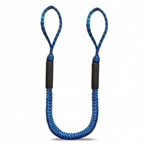 Dickly Dock Rope Bungee Mooring Line Elastic Cord Shock Dampening 4 Ft Adjustable Fit for Boats Canoes Kayaks