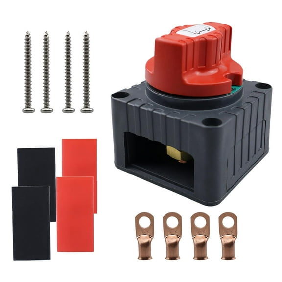 Dickly Generic Battery Disconnect Switch Battery Isolator Switch 300A Battery Power Cut
