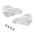 thumbnail image 1 of Dickly Generic Motorcycle Hands Guards Easy to Install Professional Fittings Universal Decoration Windshield Deflectors White, 1 of 9