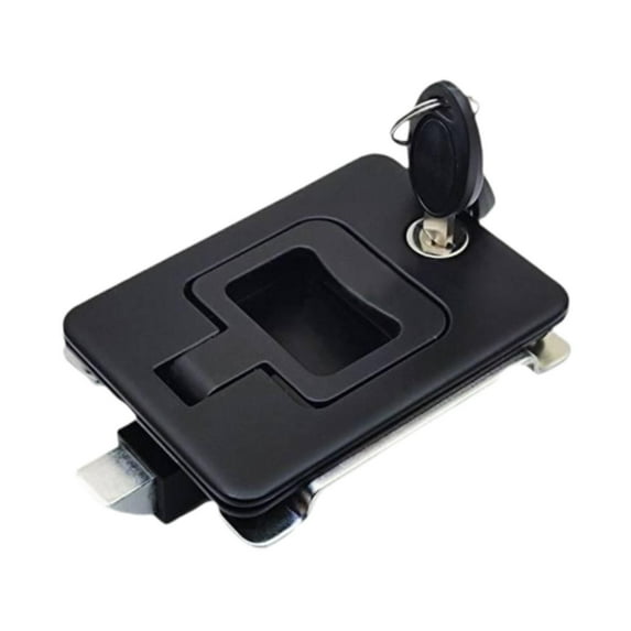 Dickly Generic RV Cabin Door Lock Accessories Easy Installation RV Compartment Lock for Black