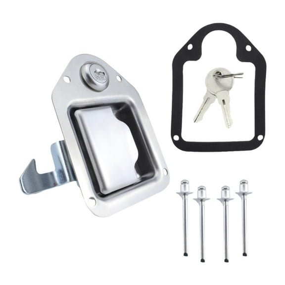 Dickly Generic Truck Tool Box Latch Replacement Paddle Lock Sturdy Heavy Duty Stainless